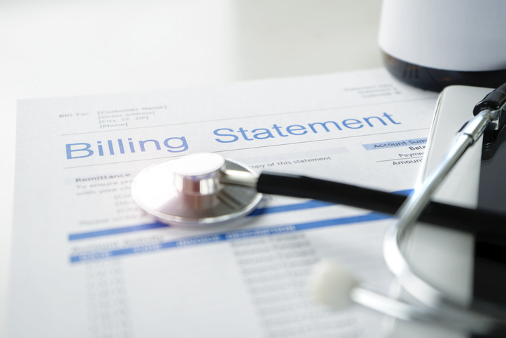 Hospitals billing statement