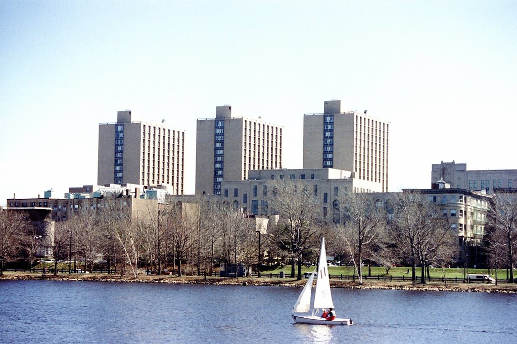 "Boston University: Warren Towers - View from Charles River" by wallyg is licensed under CC BY-NC-ND 2.0. Copy text