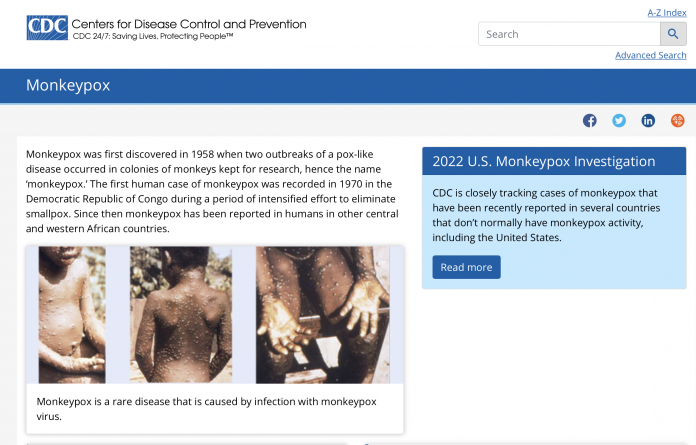 CDC Warns of Monkeypox