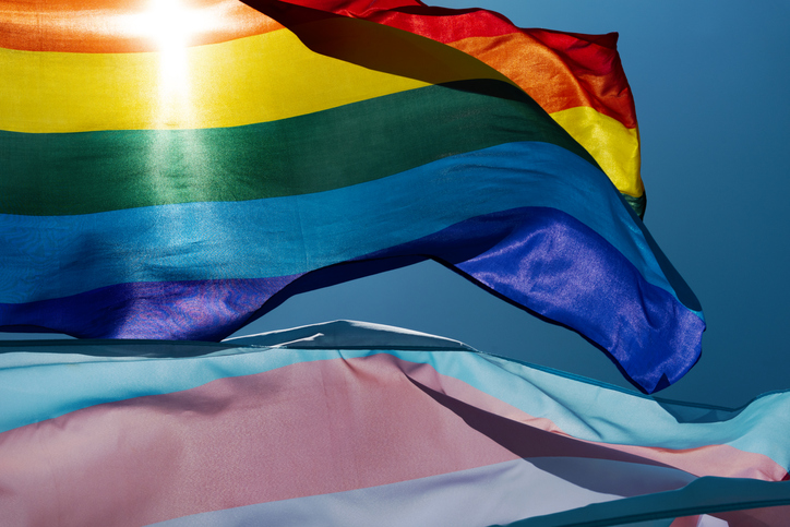 LGBTQI+ Pride flags