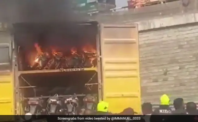 electric scooter fire