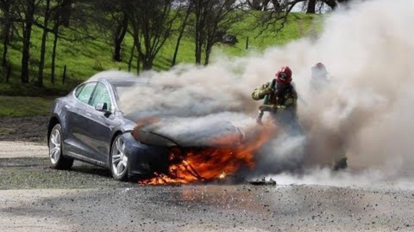 electric vehicle fire