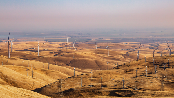 desert wind farm
