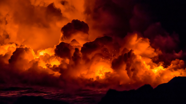 CCW hawaii volcano fire
