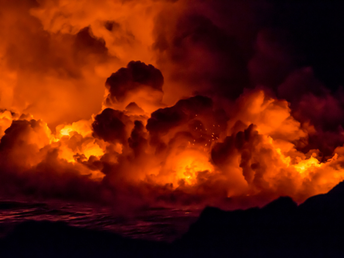 hawaii fires volcano