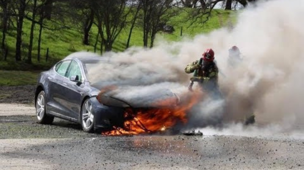 ev electric vehicle fire