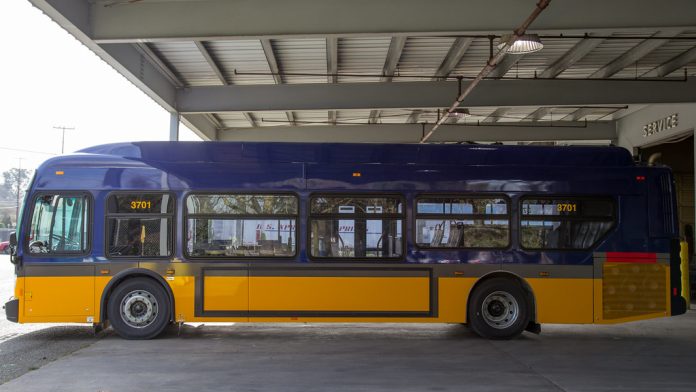 King County (Seattle) Washington metro bus