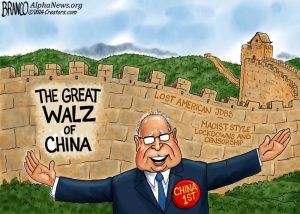 Tim Walz China